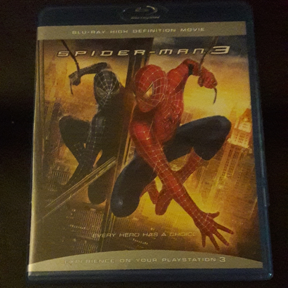 Spider-Man 3 Blu-Ray Disc